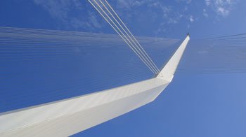 The Calatrava Bridge in Jerusalem